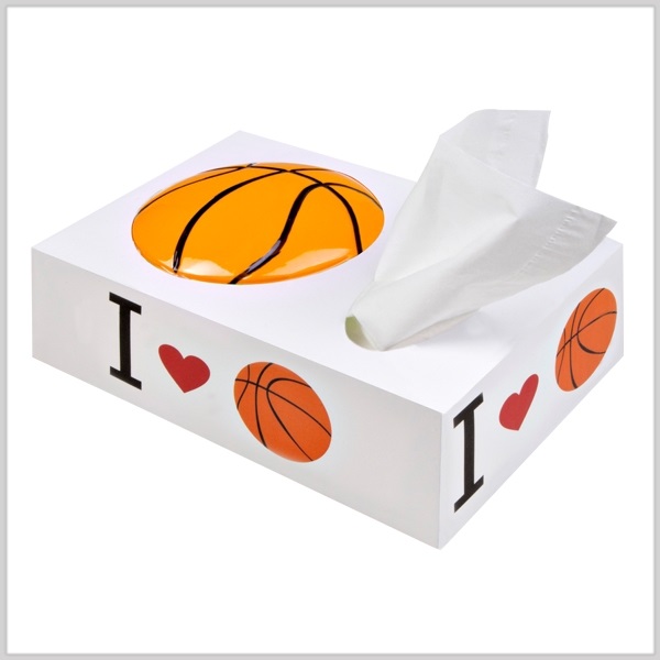 3D BASKET TOPU KUTU MENDİL